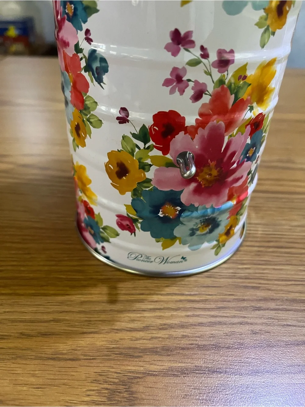 The Pioneer Woman Floral Pattern Metal Sifter Multicolor